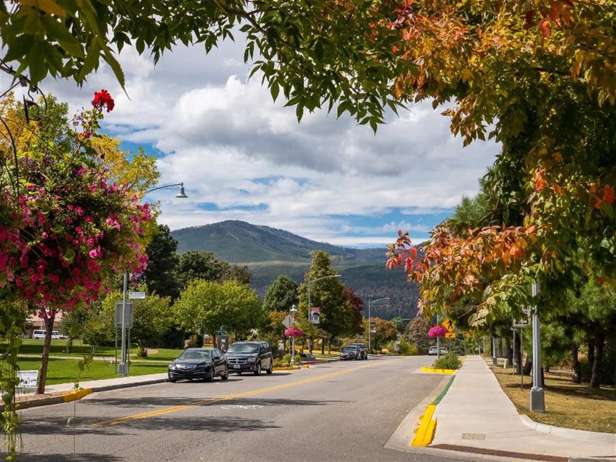 Los Alamos, NM skyline