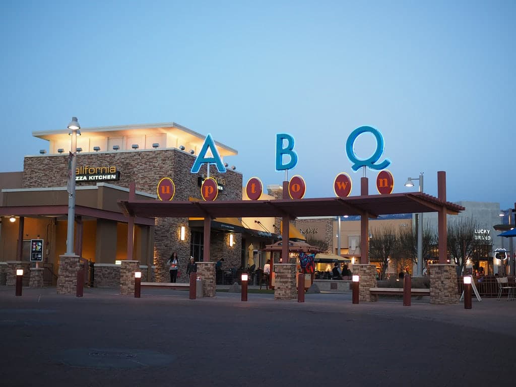 Uptown Albuquerque, NM skyline